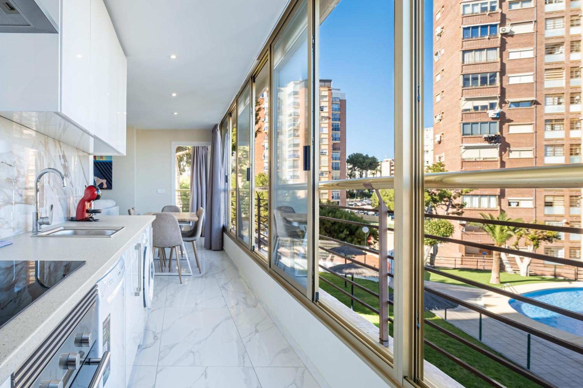 Benipark Apartments Poniente Beach Benidorm Eksteriør bilde